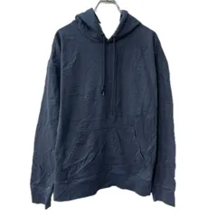 Champion ロゴスウェット パーカー XL スモーキーブルー チャンピオン フーディー ワンポイント プルオーバー トップス 秋物 a801-5642