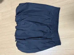 バルーンスカート ブラック 白