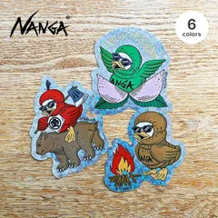 【新品】NANGA ナンガ ホログラフィックガーシーステッカー