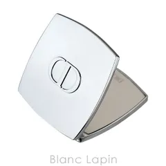 【開閉に緩みあり】【ノベルティ】 クリスチャンディオール Dior スクエアミラー #シルバー [099897]