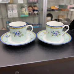 ★リユースのサカイ東金店★ ティファニー デミタスカップ＆ソーサー　2個セット   管理260114-01