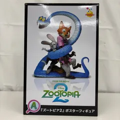 Happyくじ ズートピア2 くじ Ａ賞  ポスターフィギュア LF1404  f101