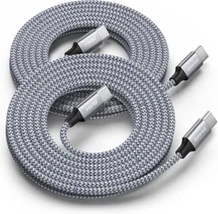 【3M 2本】USB C ケーブル100W/5A急速充電 USBC & USB-C ケーブル 高耐久 Type-Cデバイスに対応(イヤホンに非対応) AL478