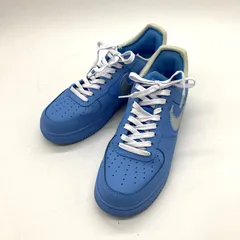 Off-White Nike オフホワイト ナイキ スニーカー Air Force 1 Low MCA University Blue CI1173-400 エアフォース1 ロー 26.5cm 靴 B15635◆