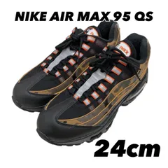 NIKE AIR MAX 95 QS ナイキ エアマックス95 QS BLACK/SAFETY ORANGE 24cm