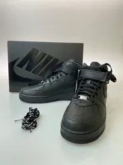 【中古美品】NIKE ナイキ × SUPREME シュプリーム AIR FORCE 1 MID FW24 FZ8784-001 エアフォース1 ミッド スニーカー 靴 【160-260114-jt-11-min】