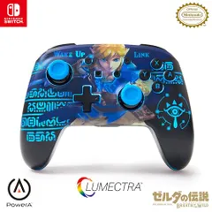 【任天堂公式ライセンス商品】PowerA パワーエー ルメクトラ・エンハンスド・ワイヤレスコントローラー for Nintendo Switch-ゼルダの伝説 リンクの目覚め NSGP0363JP-01★m