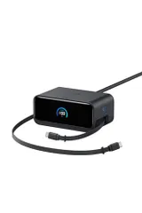 Anker Nano Charging Station (7-in-1, 100W, 巻取り式 USB-C ケーブル) (USBタップ 電源タップ) 【PSE技術基準適合】MacBook iPad iPhone Galaxy Android ブラック★m