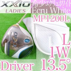 ツ91☆希少エクリュホワイト ゼクシオ12 XXIO12 レディースドライバー