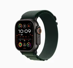「新品」Apple Watch Ultra 2 GPS+Cellularモデル 49mm MX4T3J/A [ブラック・ダークグリーンアルパインループ L]