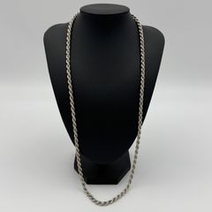 メキシカンジュエリー シルバー925 ロープチェーン ネックレス メキシカンジュエリー シルバー925 ロープチェーン ネックレス