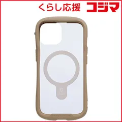 【 新品 未開封 】 HAMEE ［iPhone 15/14/13専用］iFace Reflection MagSynq 強化ガラスクリアケース iFace ベージュ 41-983454 未使用 送料無料