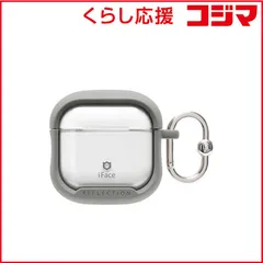 【 新品 未開封 】 HAMEE AirPods 4専用 iFace Reflection ポリカーボネートクリアケース グレー 41-989036 未使用 送料無料