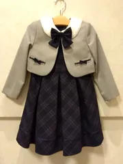 M4  ショパン子供服ワンピーススーツ　115cm  ワンピースとジャケットセット