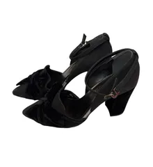 Z1725【美品】 POOL SIDE プールサイド　サンダル　新品、未使用　ブラック　黒　サイズ23.5cm