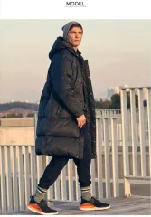 ADVISORY アドバイザリー ダウンジャケット ロング丈 グース ダウン アウター M 95 L 100