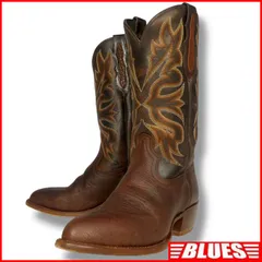 メキシコ製 Tony Lama トニーラマ ウエスタンブーツ 27 茶 刺繍 9D ウエスタンブーツサイズ27cm一覧←SEULB屋着古← TJ1139