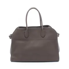 ザ ロウ THE ROW ハンドバッグ SOFT MARGAUX 15 マルゴー W1255 ダークブラウン レザー Soft Margaux 15 レディース 未使用のサムネイル