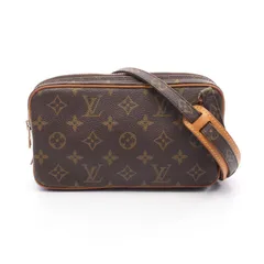 ルイ・ヴィトン LOUIS VUITTON ショルダーバッグ マルリーバンドリエール M51828 PVCコーティングキャンバス レザー マルリーバンドリエール レディース Used B