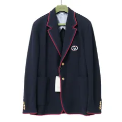 希少 現行タグ グッチ テーラードジャケット コーデュロイ レザートリム メンズ 2026年最新】GUCCI メンズ テーラードジャケットの人気アイテム - メルカリ