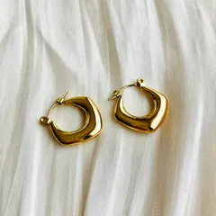 訳あり！サージカルステンレスフープピアス