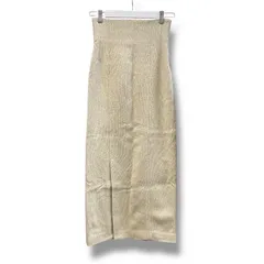 Eaphi エフェ ハイウェストスリットロングスカート ツイード Mサイズ  レディース 冬 ゴーゴー古着マルイ草加店3000