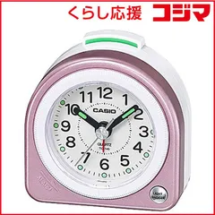 【 新品 未開封 】 カシオ CASIO 目覚まし時計 TQ-145-4BJF 未使用 送料無料のサムネイル