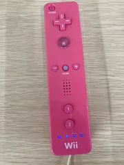 ÷ ３ 動作確認済み Wii リモコン ジャケット付き ピンク 【ゲーム機本体】【2】