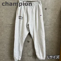 US古着【USED】古着 Champion チャンピオン スウェットパンツ グレー G RASSFIELD WRESTLING プリント ロゴ 刺繍 USA古着 アメカジ スポーツ スウェット パンツ ストリート