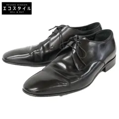 Salvatore Ferragamo サルヴァトーレフェラガモ 34303 レザー レースアップ 8 1/2EEE
