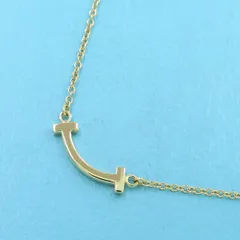 ティファニー Tスマイルネックレス/ミニ  【無料ギフトラッピング】【Aランク】【中古】