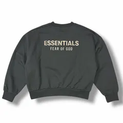 参考上代33000円 未使用  FEAR OF GOD ESSENTIALS CLASSIC FIT FLEECE CREWNECK クラシックフィットフリースクルーネックスウェット トレーナー フィアオブゴッド エッセンシャルズ XL 6655M