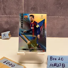 2021 Topps Finest Lionel Messi FC Barcelona Footwork Refractor カード