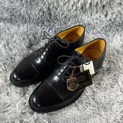 新品未使用✨神匠 シンショウ 二斤 21201D ストレートチップ ブラック