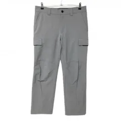 バーバリーゴルフ ストレッチカーゴパンツ ライトグレー 裏微起毛 無地  メンズ 88 ゴルフウェア BURBERRY GOLF