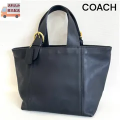 COACH コーチ オールドコーチ 4133 トートバッグ ハンドバッグ ブラック 黒 グラブタンレザー ドミニカ共和国製 1990年代