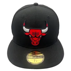 NEW ERA ニューエラ NBA シカゴ・ブルズ キャップ 56.8 59FIFTY ブラック 06BS237