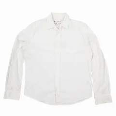 Frank&Eileem フランクアンドアイリーン LUKE シャツ 長袖 トップス ホワイト サイズXS メンズ  【中古】