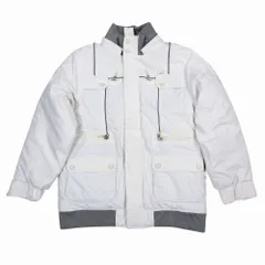 Christian Dior クリスチャンディオール 中綿 ミリタリージャケット アウター ホワイト サイズ10A 140cm ボーイズ 【中古】