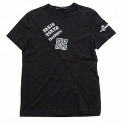 LOUIS VUITTON ルイヴィトン PARIS TOKYO FRAGMENTS フラグメント Tシャツ 半袖 ブラック サイズS RM172M JC8 MDY29W 【中古】