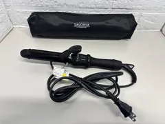 サロニア　ミニカールヘアアイロン　ブラック
