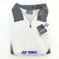 【未使用】YONEX ヨネックス ユニ裏地付ウィンドウォーマーシャツ 70105 Sサイズ ホワイト／ピンク