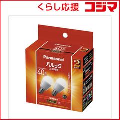 Panasonic パルック LED電球 40形 E17 電球色 4個セット - メルカリ