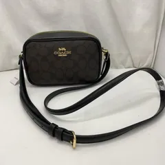 【中古】COACH シグネチャー ミニジェイミーカメラバッグ ブラウン CQ874 コーチ[91]
