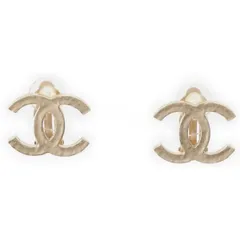 シャネル 07A GP ココマーク イヤリング シルバー【中古】