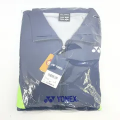 【未使用】YONEX ヨネックス ユニ裏地付ウィンドウォーマーシャツ Mサイズ 70105 ダークガン