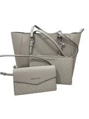 【管理番号-P】マイケルコース　MK　CHARLOTTE　3IN1　トート　ラージ　3点バッグ　中古　現状品