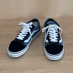 VANS オールドスクール レディース スニーカー 230 ネイビー