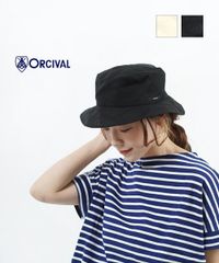 【30%OFF】オーチバル・オーシバル ORCIVAL コットンボイルオーガンジー  バケットハット 帽子・OR-H0193CVO-0322301[M便 5/5](レディース)(JP)