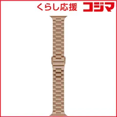 【 新品 未開封 】 AREA プレミアムなステンレスバンド for Apple Watch 40/38mm バンド長調節可能 調整工具付き エアリア ローズゴールド MSAW40STNRG 未使用 送料無料